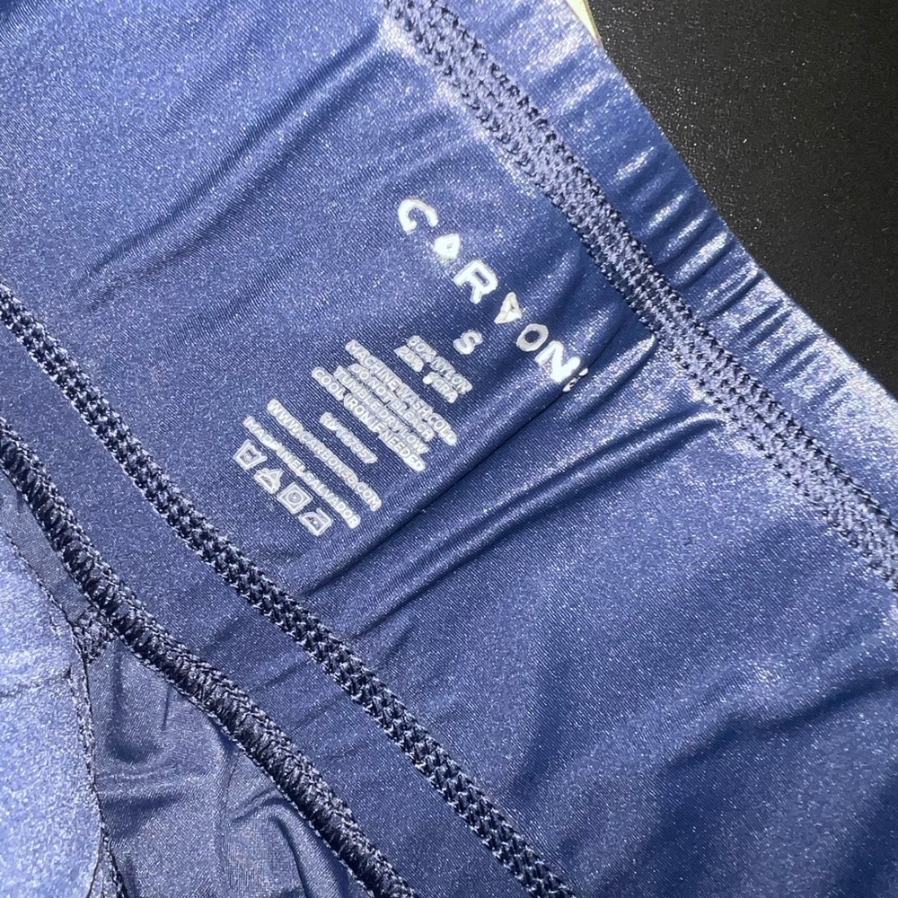 Carbon38 Blue Leggings Performance Fit - Picture 10 of 10